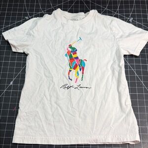 Ralph Lauren Men's Multicolor Polo Graphic Tee